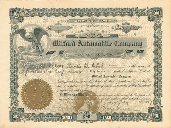 Milford Automobile Co.